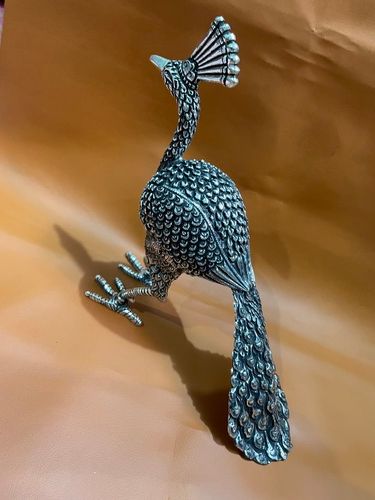 Silver 92.5 Handmade Silver Peacock