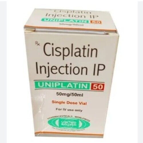 Cisplatin Uniplatin 50 Mg Inj As Per Mentioned On Pack