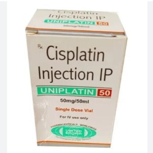 Cisplatin UNIPLATIN 50 MG INJ