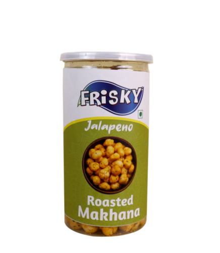 Frisky Jalapeno Makhana Fox Nut Healthy Zero Cholesterol  High Protein Snack