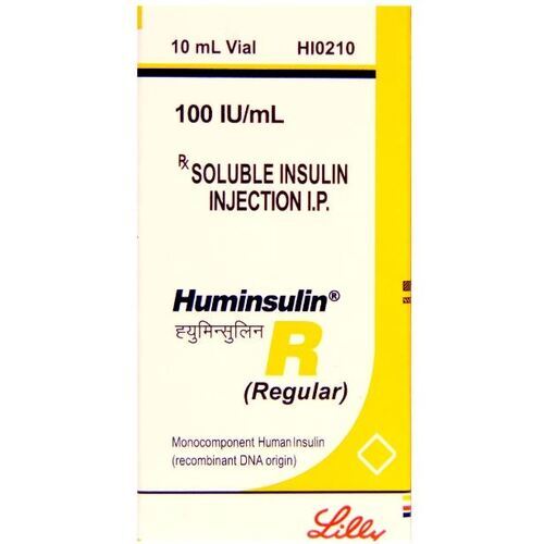 Insuline Syringes Huminsulin R 100IU/ml Solution for Injection
