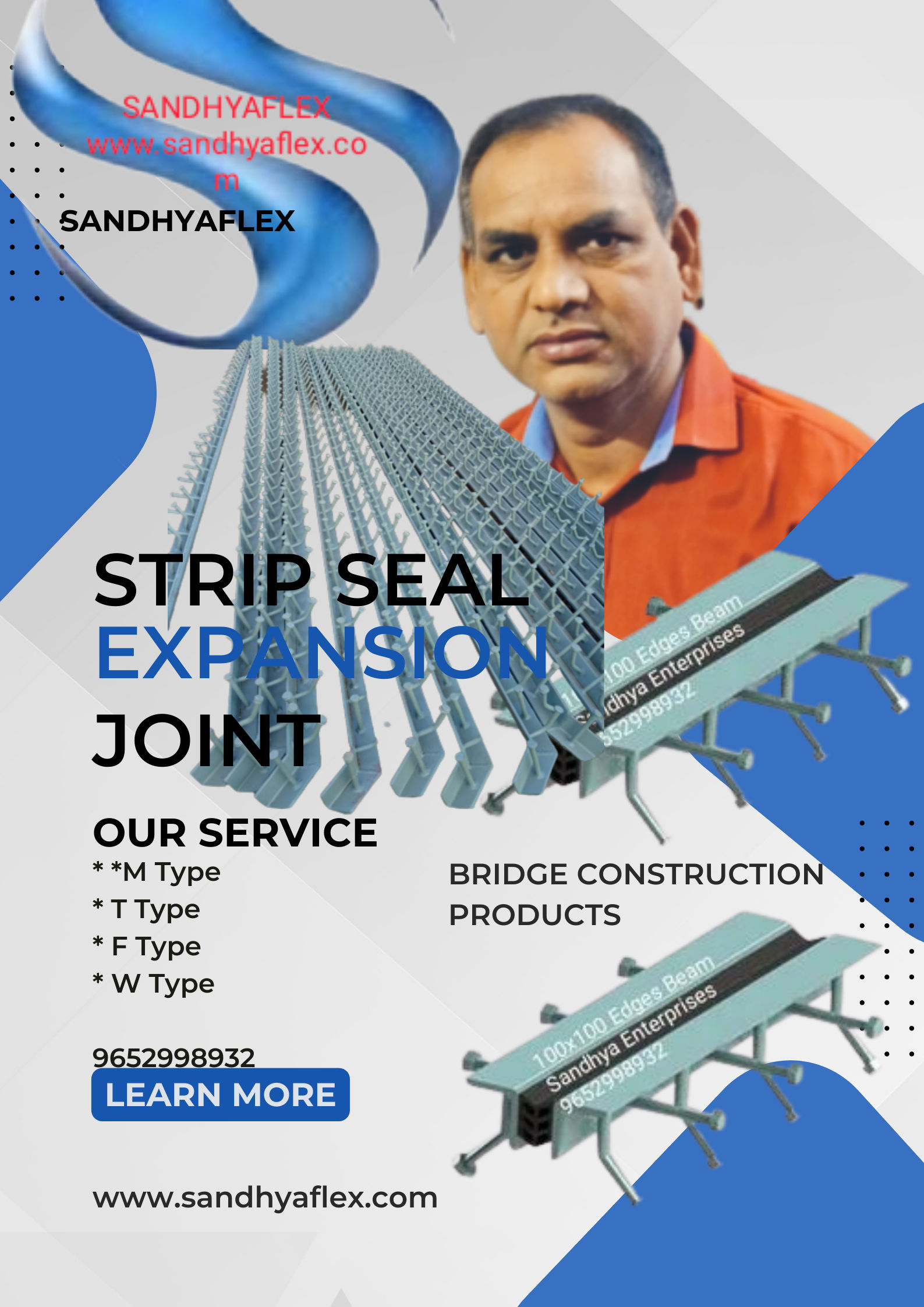 Bridge Strip Seal Expansion Joint