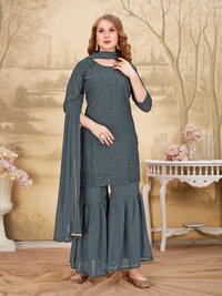 ladies kurti pant dupatta