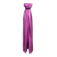 100% Viscose Modal Plain Shawls - Size 60x180 Cm, Purple Color, Machine Made For Women, Suitable For Daily Use, Custom Design Welcome