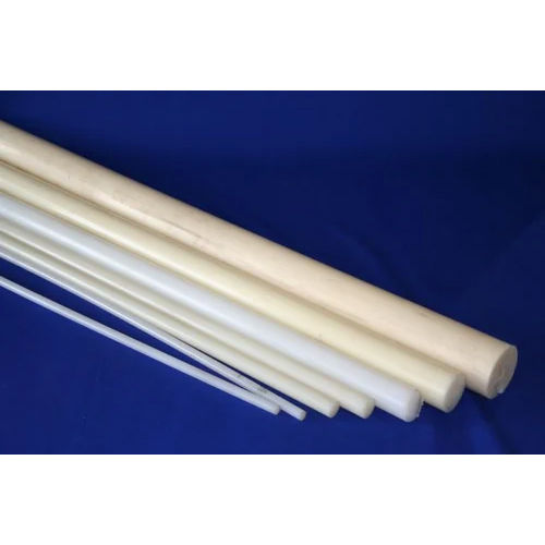 9 mm Industrial White Cast Nylon Rods