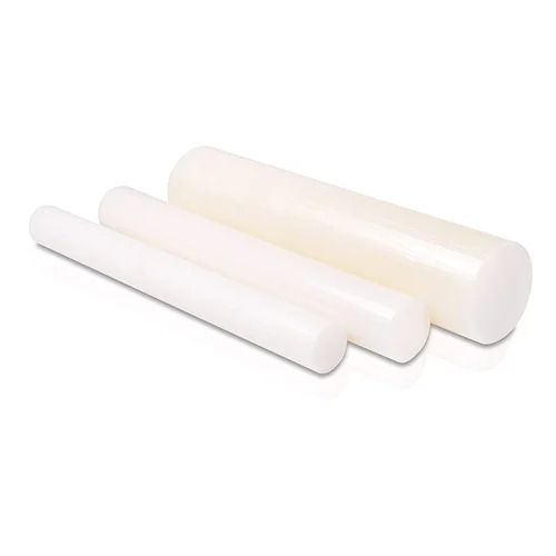 White Nylon Round Rods