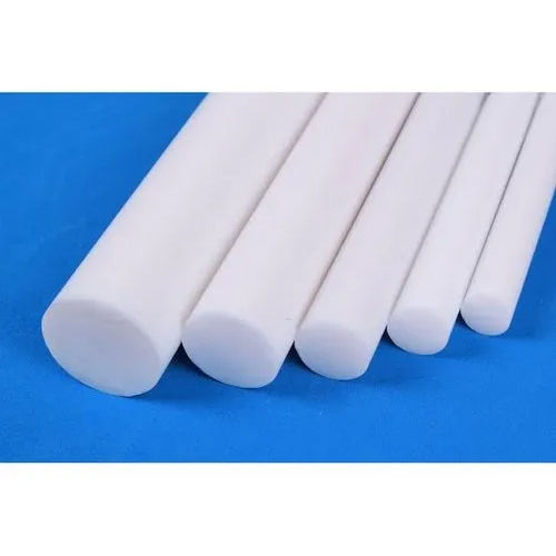 White Polyvinylidene Fluoride Rods