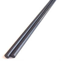Grey Black Carbon Fiber Rods