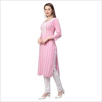 Women Printed Straight Kurta