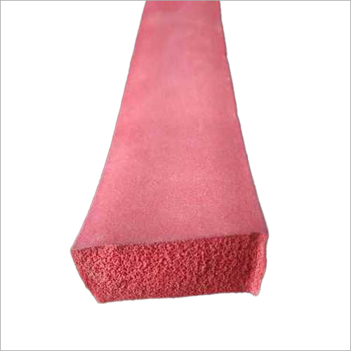 Pink Silicone Rubber Strip