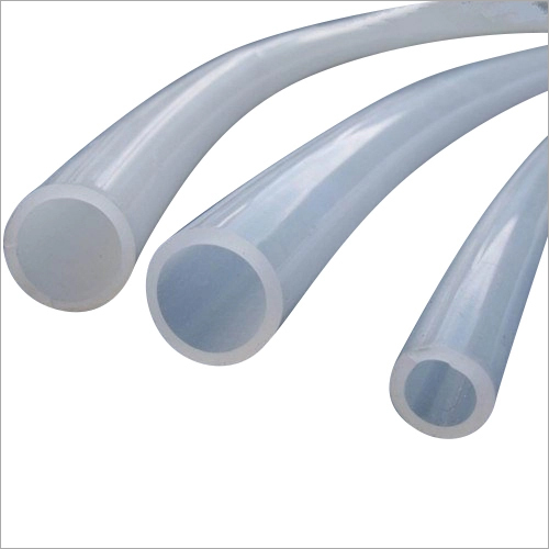 Silicone Transparent Rubber Tube - White Color | Flexible and Durable Design for Versatile Applications