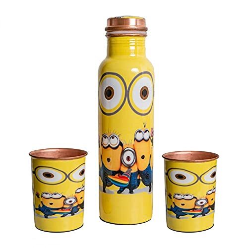 Sahi Hai Minions 03 950 ml Copper Bottle