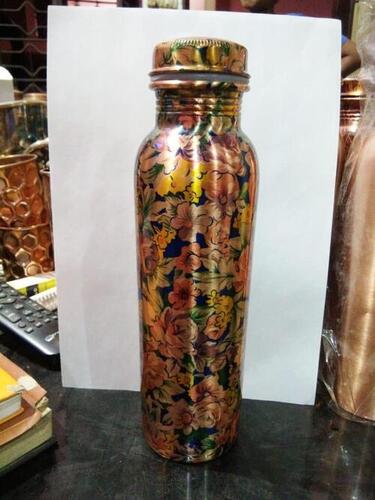 Digital Printed Copper Bottle Diameter: 9  Centimeter (Cm)