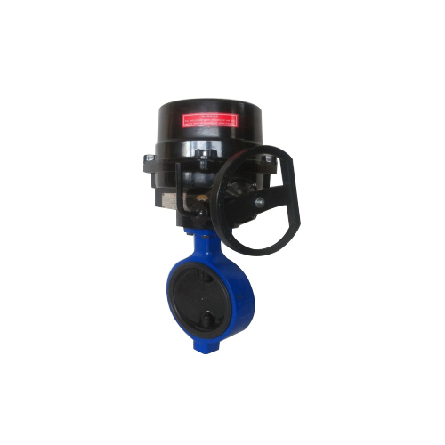 Motorized Butterfly Valve CI Body DI Disc PN16 DN50