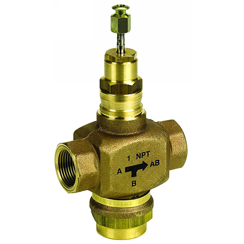 3-way Stainless Steel Valve - Dn25 Size, Galvanized Surface For Industrial Water Applications