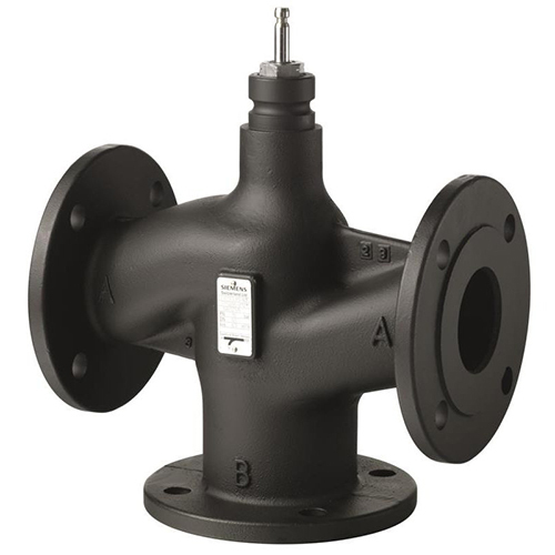 VXF47 3-Port Seat Valves PN16 Flanged Connections