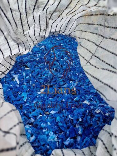 HDPE Drum Regrind Blue Color