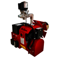 Gas Fired Burner For Powder Coating  Oven - Color: Red