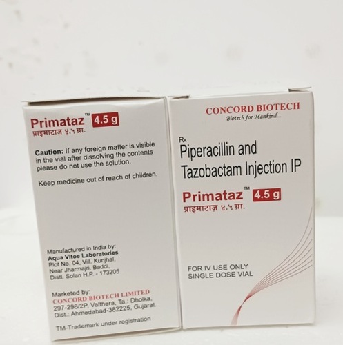 PIPERACILLIN  AND TAZOBACTUM PRIMATAZ 4.5MG