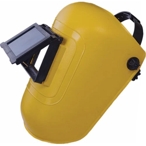 Yellow And Black Gold Touch Premium Welding Head Shield