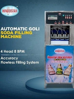 Automatic goti soda making machine