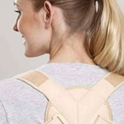 Beige Tynor Clavicle Brace With Velcro