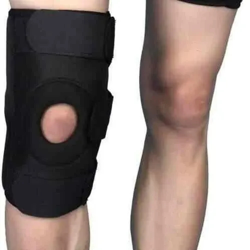 Black Hinged Knee Brace