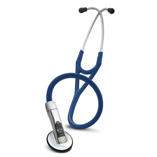 Polyurethane-Coated Silicone 0 Littmann Electronic Stethoscope Navy Blue