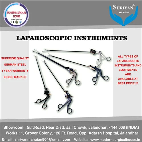 Manual Laparoscopic Grasping Forcep