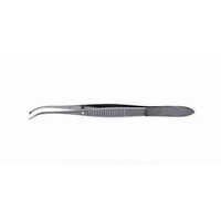 10 Inch Iris Eye Dressing Forceps - Stainless Steel Manual Driven | Ideal for Hospital and Clinic Use