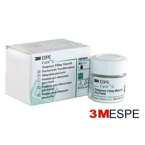 3M Espe Cavit G 28 Gram Jar Gray Temporary Filling Material Suitable For: Clinic