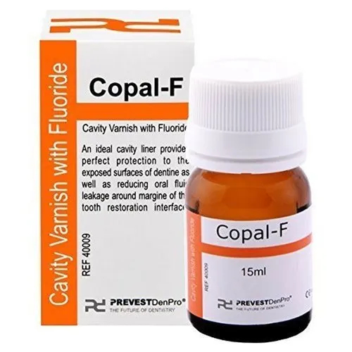 Copal F Cavity Varnish With Fluoride Suitable For: Clinic