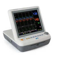 Bpl Fm 9854 Fetal Monitor - 12 Lbs, White Color | Ideal For Clinics And Hospitals