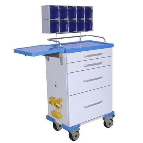 Anesthesia Trolley Color Code White at Best Price in Jalandhar