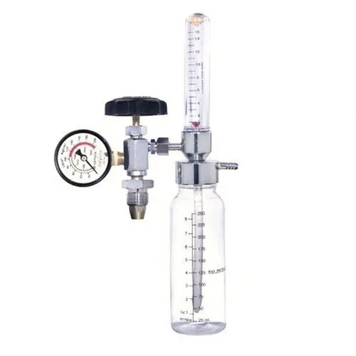 Medical Oxygen Flowmeter Color Code: Transparent