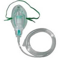 Nebulizer Medical Machine Silicon Mask Adult - Silicon Material, Transparent Color | Suitable For Hospital Use, Designed For Adult Patients