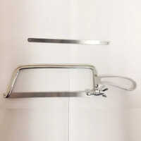 Bone Saw - Stainless Steel | Silver Finish, Designed For Hospital Use, Durable And Reliable Performance
