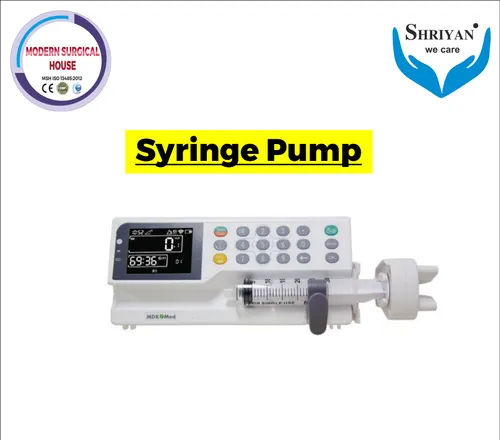 Syringe Pump Infusion Pump Color Code: White