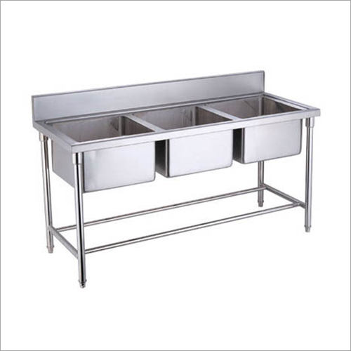 Three Sink Unit