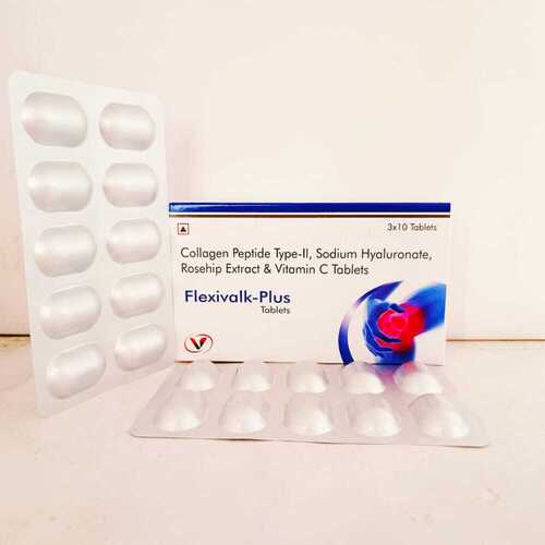 Collagen Peptide Type Ii Sodium Hyaluronate 30Mg Rosehip 50Mg Vitamin C L Ascorbic General Medicines