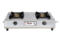 2 BURNER  STAINLESS STEEL BODY GAS STOVE