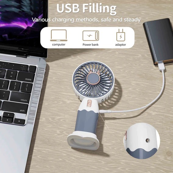 Mini USB Fan Rechargeable