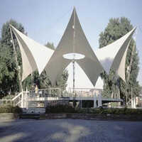 Tensile Membrane Structures - White Fabric Design | Versatile Architectural Solutions, Durable Weather Resistance, Lightweight Composition