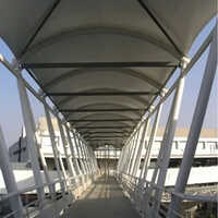 Tensile Waterproof Walkway Connector - Color: White