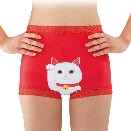 Fortune Lucky Cat Shorts