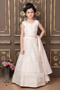 Kids Wear Heavy Fox Georgatte Lehengha Choli
