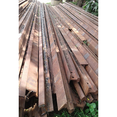 Old Used Mild Steel Rail - Color: Silver