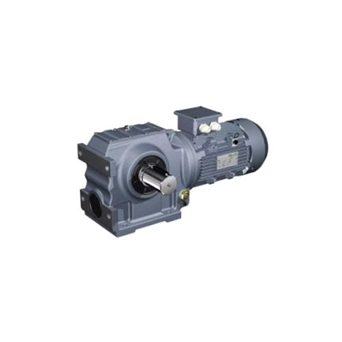 Grey Helical Bevel Gear Motor