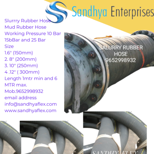 Sand and Grovel Rubber Hose