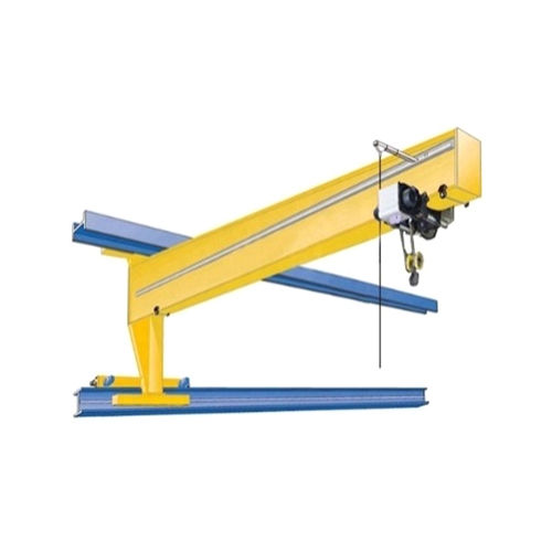 Yellow-Blue Wall Travelling Jib Crane